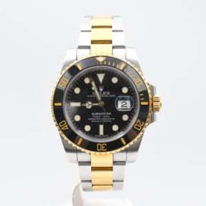 ロレックス サブマリーナーデイト 黒文字盤 SS×YG/AT 116613LN 買取実績【買取日：2024年11月4日】