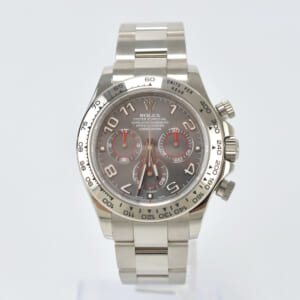 ロレックス デイトナ グレーアラビア文字盤 WG/AT 116509 買取実績【買取日：2024年11月25日】