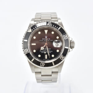 ロレックス サブマリーナーデイト 黒文字盤 SS/AT 16610 T 買取実績【買取日：2024年12月3日】
