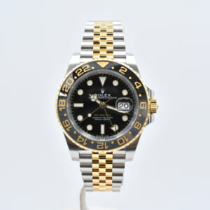 ロレックス GMTマスターⅡ 黒文字盤 ジュビリー SS×YG/AT 126713GRNR 買取実績【買取日：2024年12月25日】