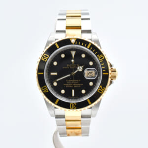 ロレックス サブマリーナー 黒文字盤 SS×YG/AT 16613LN 買取実績【買取日：2024年12月23日】