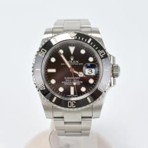 ロレックス サブマリーナーデイト 黒文字盤 SS/AT 116610LN 買取実績【買取日：2024年12月25日】