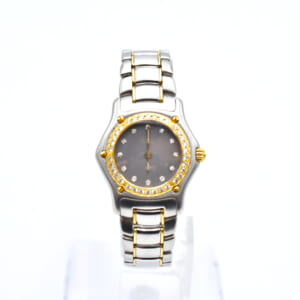 エベル ベルーガ グレー文字盤 12PD ダイヤベゼル SS/QZ 買取実績【買取日：2025年1月17日】