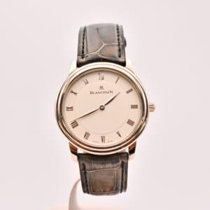 ブランパン ヴィルレ 白文字盤 WG×革/手巻き 買取実績【買取日：2025年1月28日】