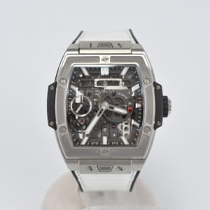 ウブロ スピリット オブ ビッグバン メカ10 スケルトン文字盤 Ti×革/AT 614.NX.1170.RX 買取実績【買取日：2025年1月26日】