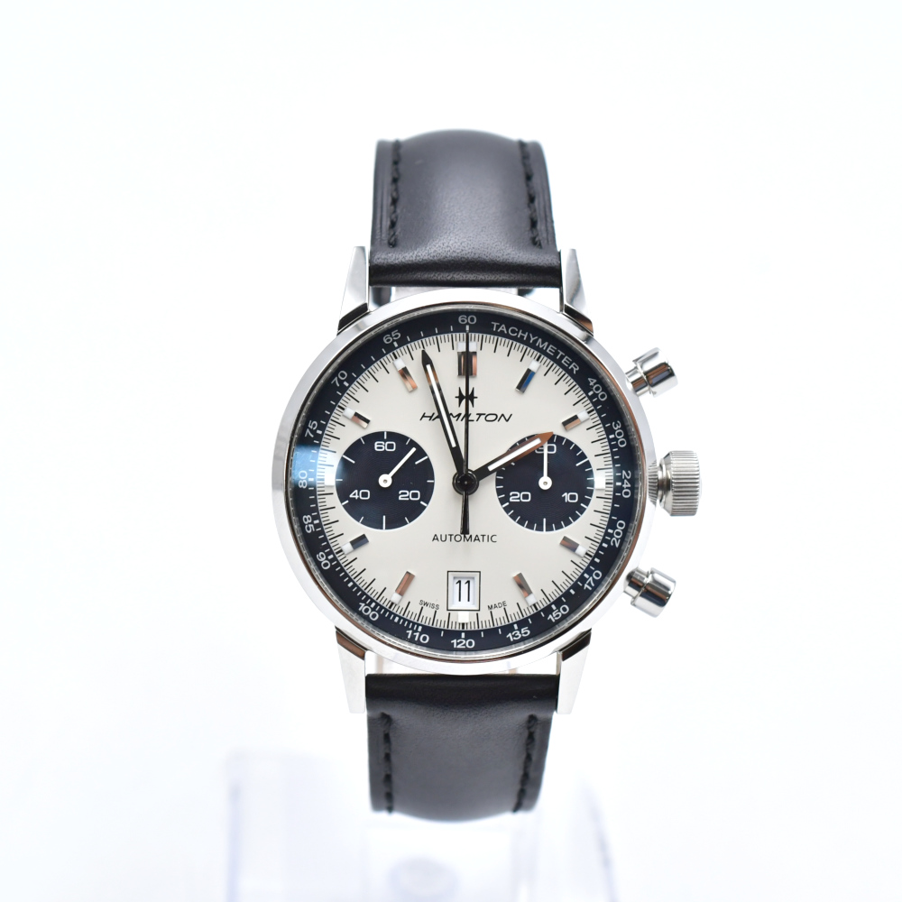 ハミルトン イントラマティック 白文字盤 SS/AT H38416711 Aランク