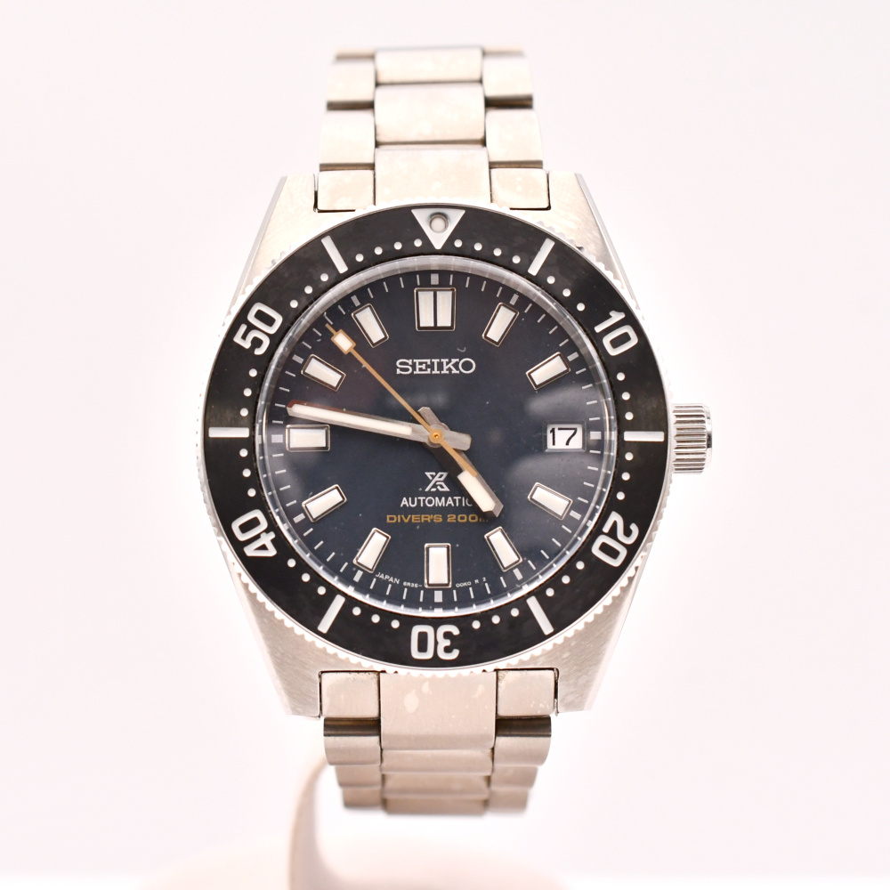 セイコー プロスぺックス ダイバースキューバ セイコーダイバーズ 55周年記念 世界5500本限定 ネイビー文字盤 SS/AT SBDC107 6R35-00W0 ABランク