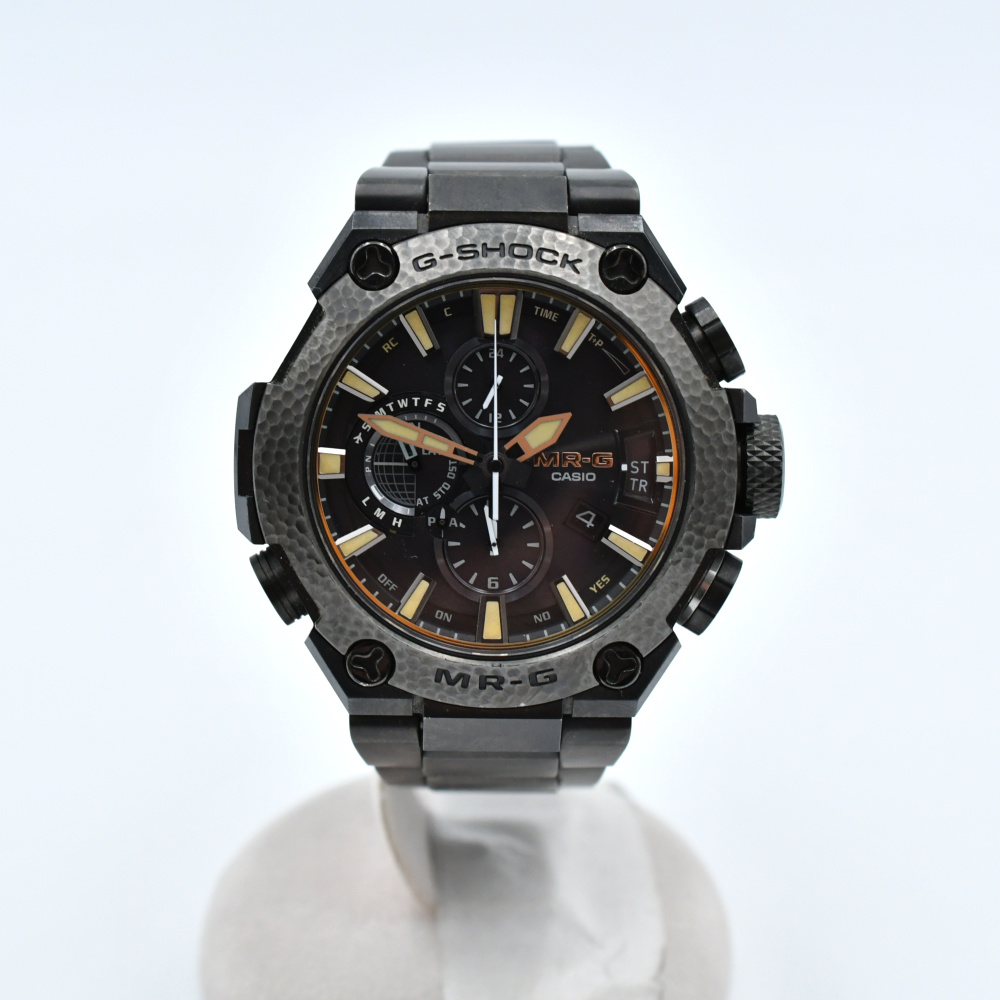 カシオ G-SHOCK MR-G 黒文字盤 Ti/ソーラー MRG-G2000HB-1AJR Bランク