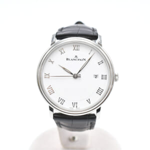 ブランパン ヴィルレ ウルトラスリム 白文字盤 革×SS/AT 6651-1127-55B 買取実績【買取日：2025年1月27日】