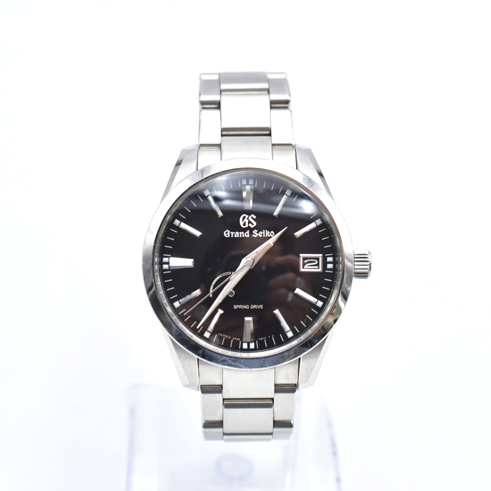 グランドセイコー ヘリテージコレクション 黒文字盤 SS/AT SBGA301 9R65-0BM0 Bランク