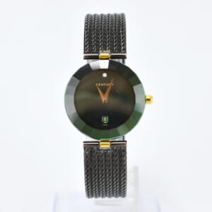 センチュリー タイムジェム 1Pダイヤモンド 緑文字盤 SS×YG/QZ 買取実績【買取日：2025年1月16日】