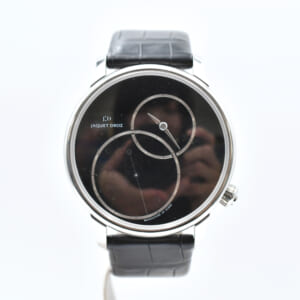 ジャケ ドロー グラン セコンド オフセンター オニキス文字盤 SS×革/AT J006030270 367 買取実績【買取日：2025年1月19日】