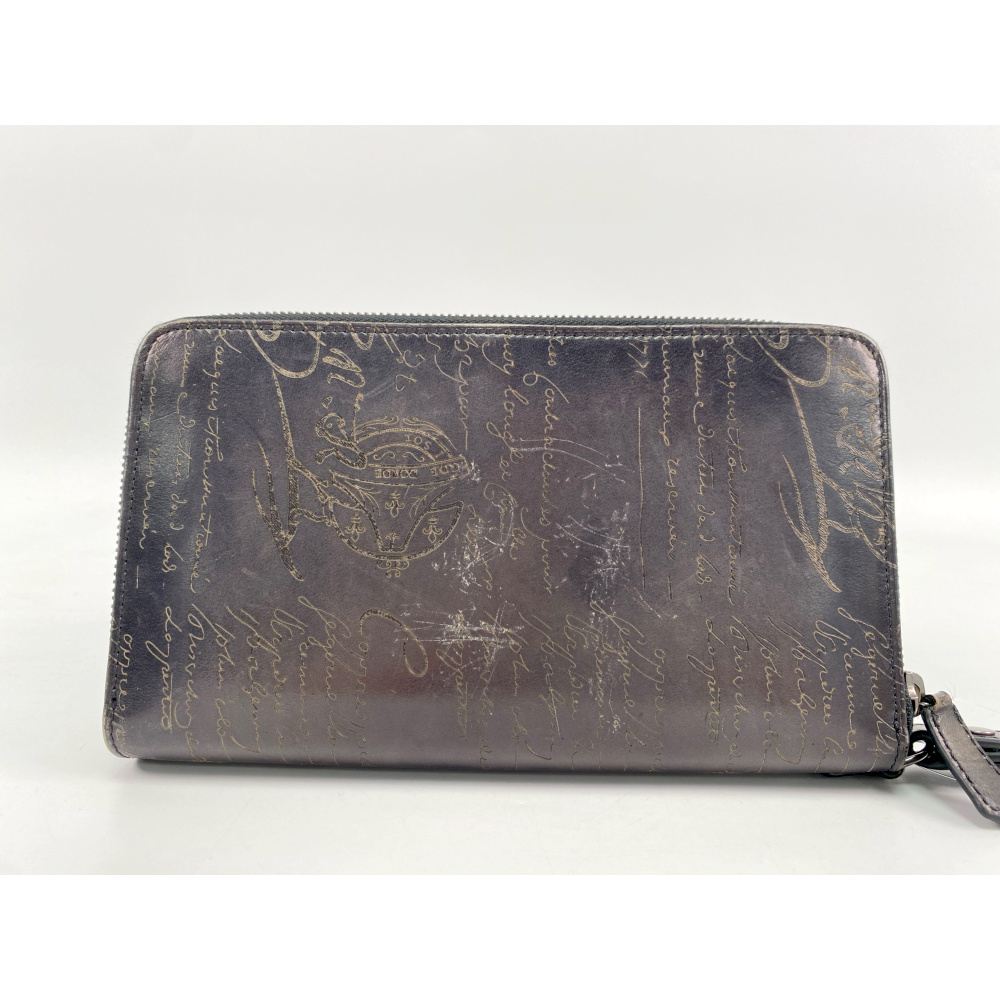 ベルルッティ✨超美品✨カリグラフィ レザー 二つ折り長財布 Berluti ベルルティ 超美品 カリグラフィー 二つ折り長財布パティーヌ