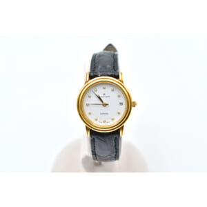 ブランパン ヴィルレ ウルトラスリム デイト 白文字盤 革×YG/AT 買取実績【買取日：2025年4月7日】