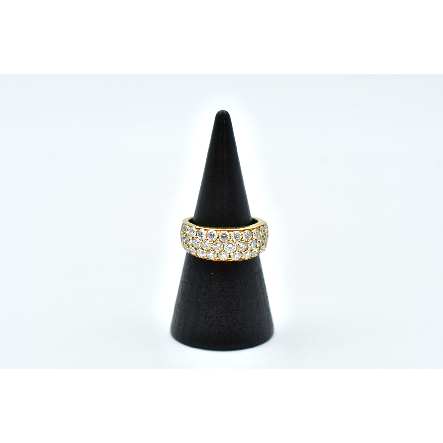ミキモト ダイヤリング K18YG 1.50ct ABランク