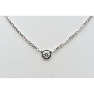 カルティエ ダムール SM 1Pダイヤ ネックレス 買取実績【買取日：2025年5月11日】