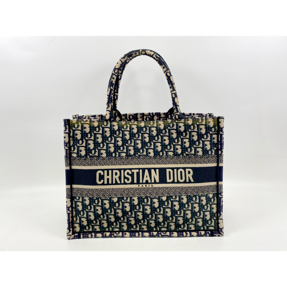 【未使用級】DIOR ブックトート ミディアム オブリーク ネイビー ディオール ブックトート ミディアム オブリーク ネイビー 買取実績