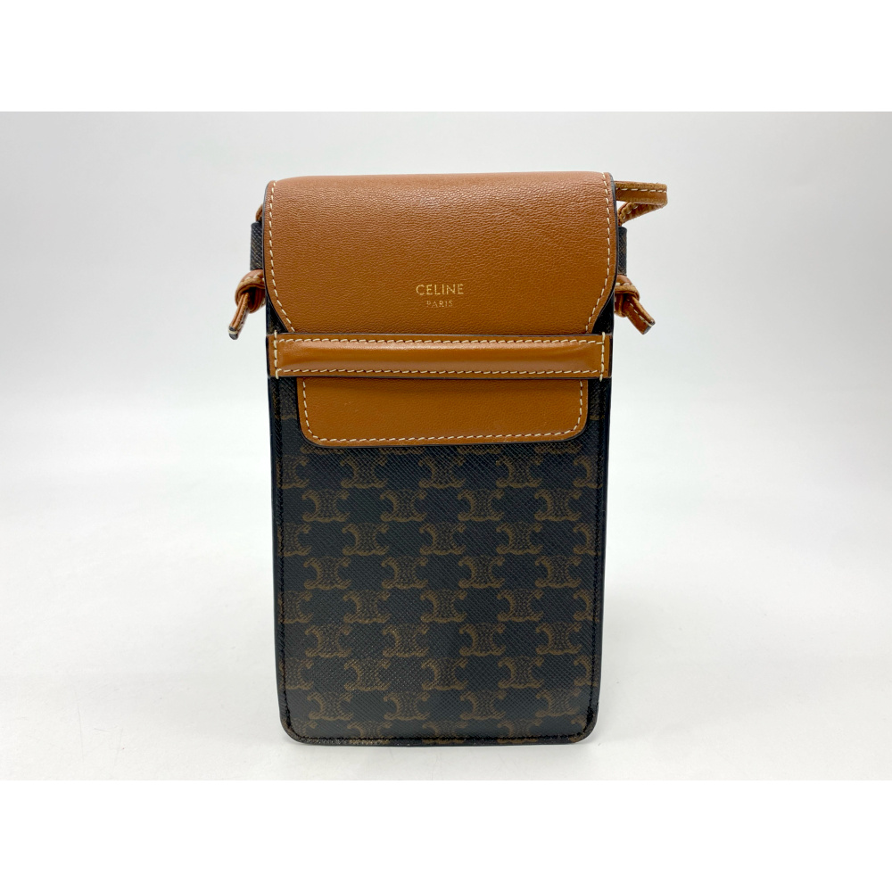 極美品　人気　貴重　CELINE トリオンフ　ポーチ 極美品 人気 貴重 CELINE トリオンフ ポーチ 2148103654053_01.jpg