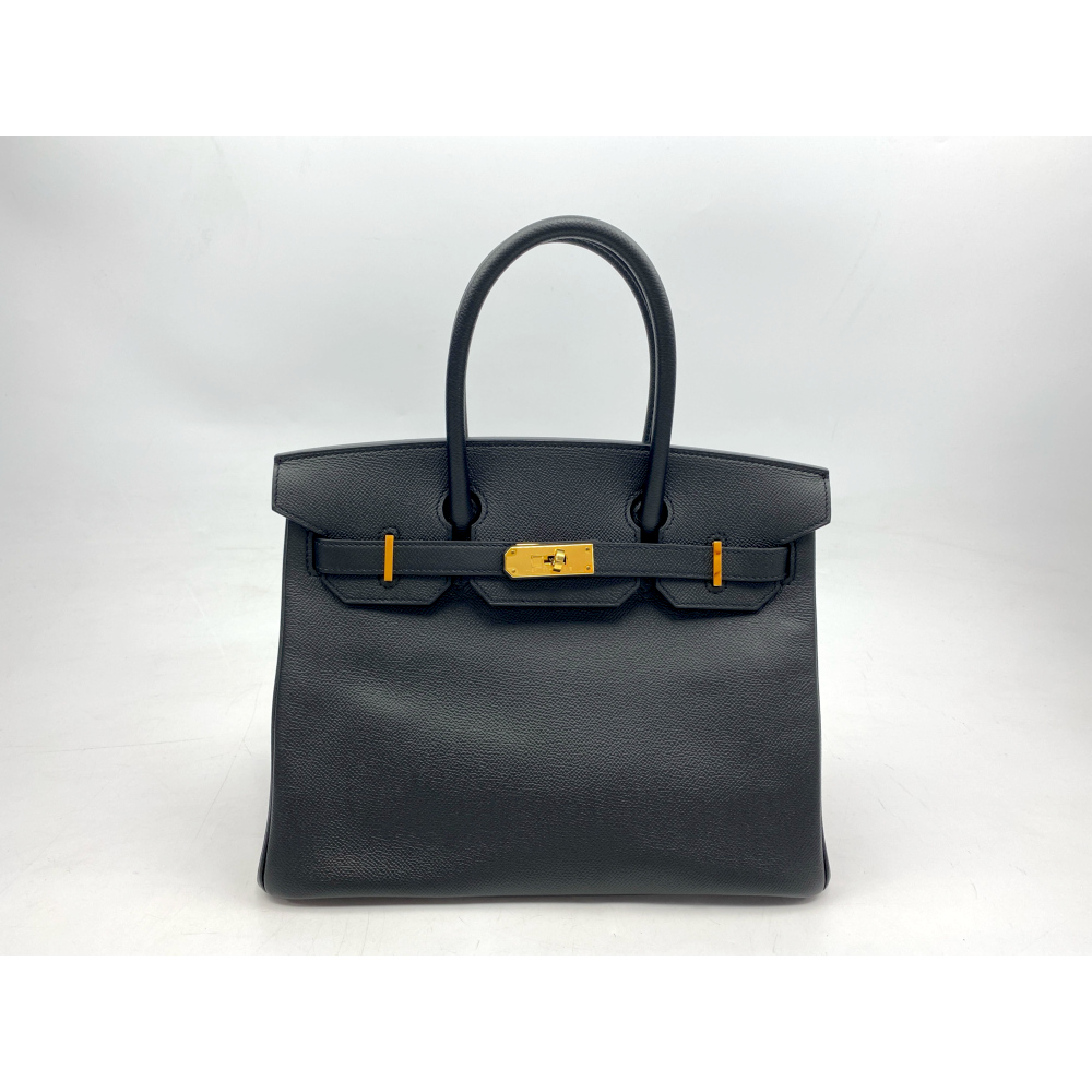 エルメス バーキン30 黒 エプソン GD金具 Ｙ刻印 Aランク