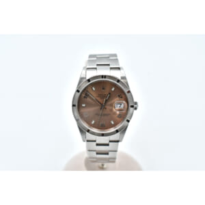 ロレックス オイスターパーペチュアルデイト ピンク文字盤 SS/AT 15210 買取実績【買取日：2025年6月11日】