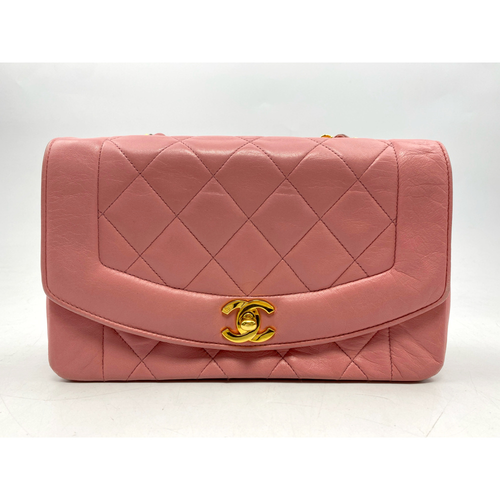 シャネル ダイアナ マトラッセ 23 シングル チェーン バッグ ラムスキン シャネル ダイアナ マトラッセ 23 シングル チェーン バッグ ラムスキン