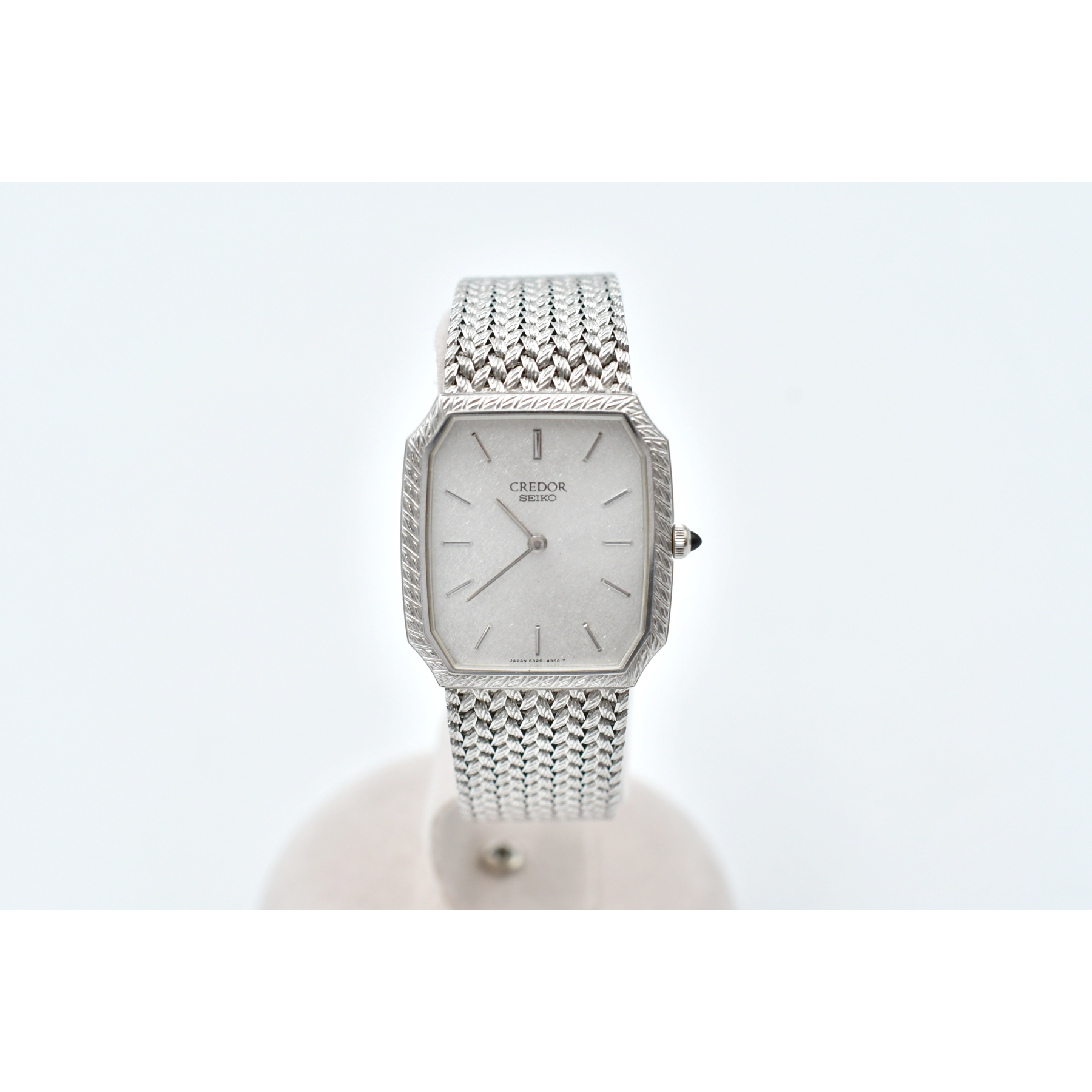 セイコー クレドール シルバー文字盤 WG/QZ 6020‐5910 買取実績【買取