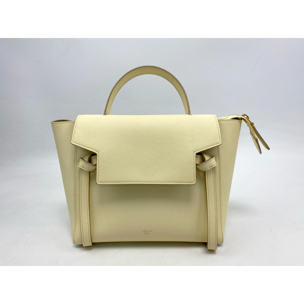 セリーヌ ベルトバッグ マイクロ 白 レザー 買取実績【買取日：2025年6