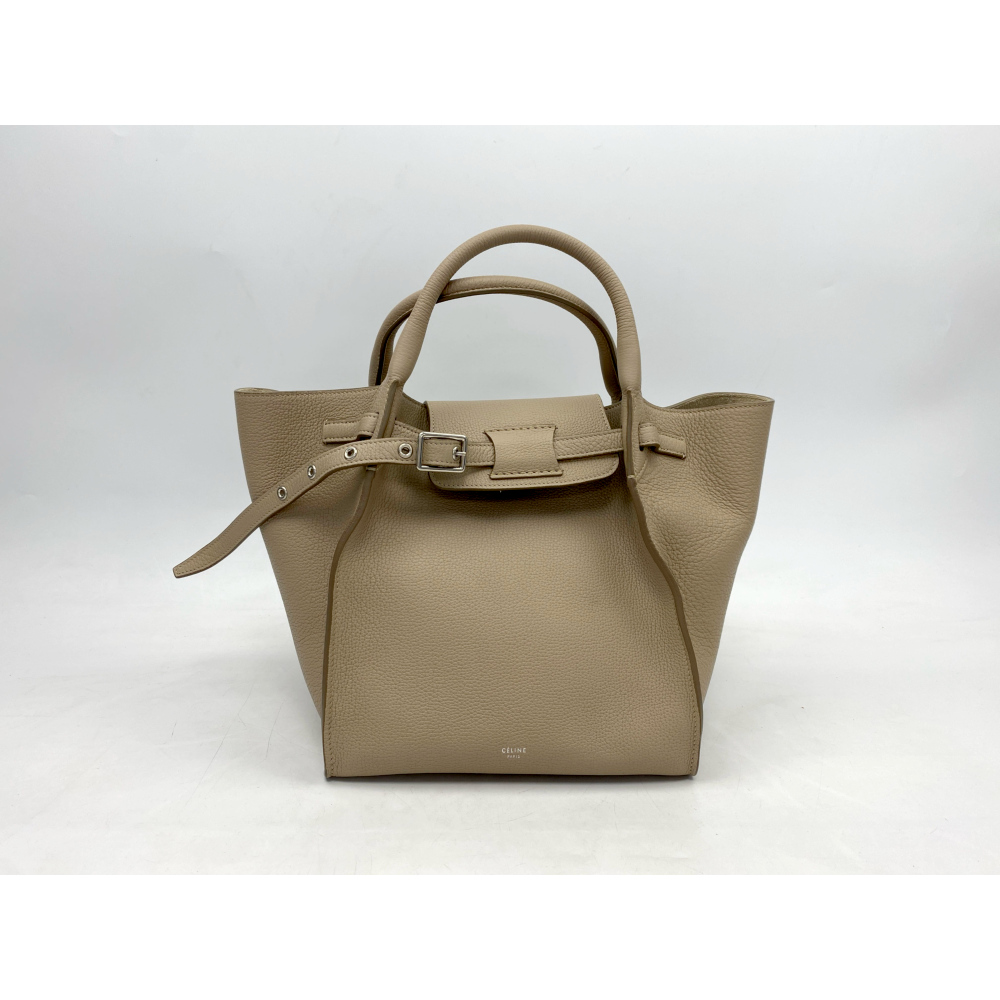セリーヌ ビッグバッグ スモール ベージュ レザー ABランク