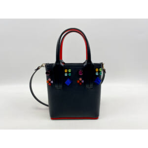 クリスチャンルブタン スタッズ 2WAYショルダーバッグ 黒 レザー 買取実績【買取日：2025年7月24日】