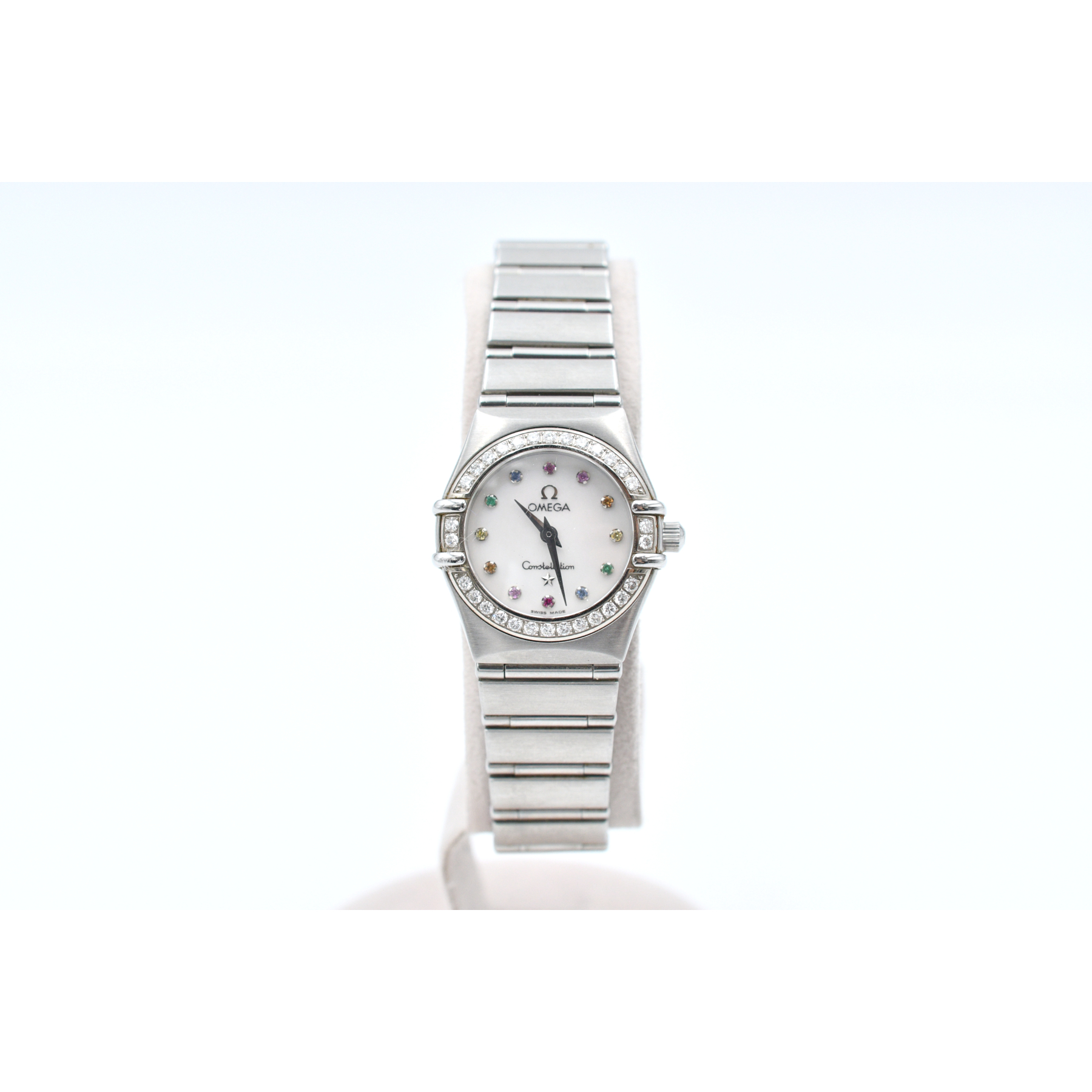 OMEGA Constellation QZ シルバー文字盤 OMEGA オメガ コンステレーション QZ クォーツ メンズ腕時計