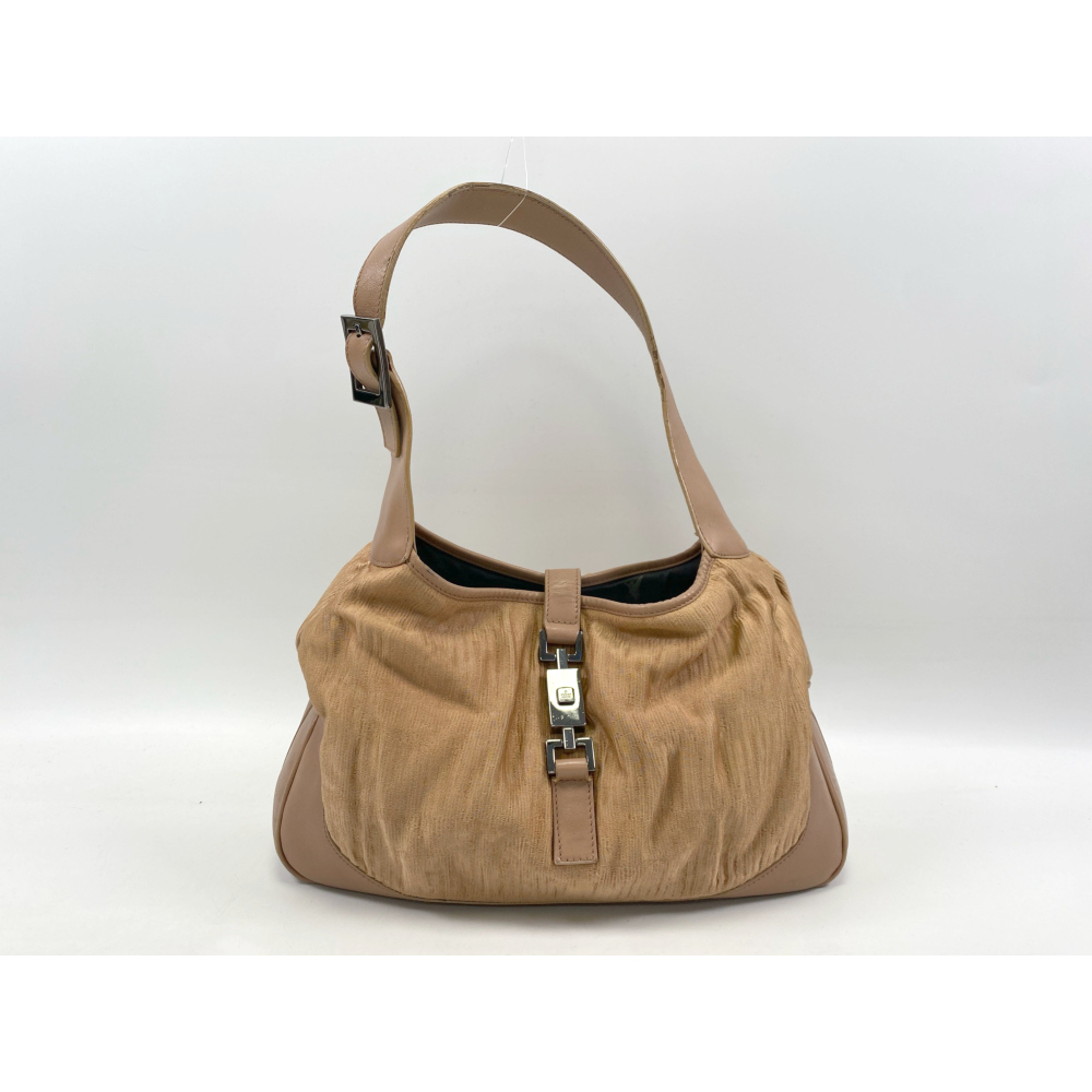 ラッキー ★ 第1弾拡張パック　美品 グッチ ジャッキー ショルダーバッグ ピンク レザー 001・3306