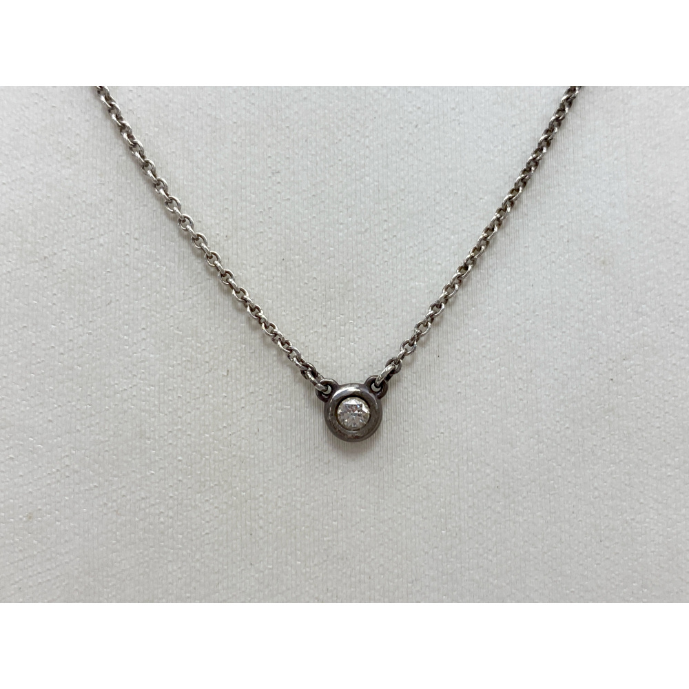 ティファニー バイザヤード ネックレス SV925 Bランク