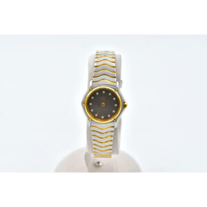 エベル レディース時計 黒文字盤 12PD SS×YG/QZ 買取実績【買取日：2025年7月23日】