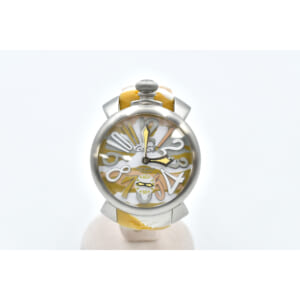 ガガミラノ マヌアーレ カモフラージュ48mm 腕時計 メンズウォッチ マルチカラー文字盤 SS×ラバー/手巻き 買取実績【買取日：2025年7月24日】