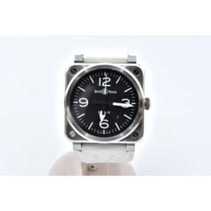 ベル＆ロス アヴィエーション デイト 黒文字盤 SS×ラバー/AT 買取実績【買取日：2025年7月22日】