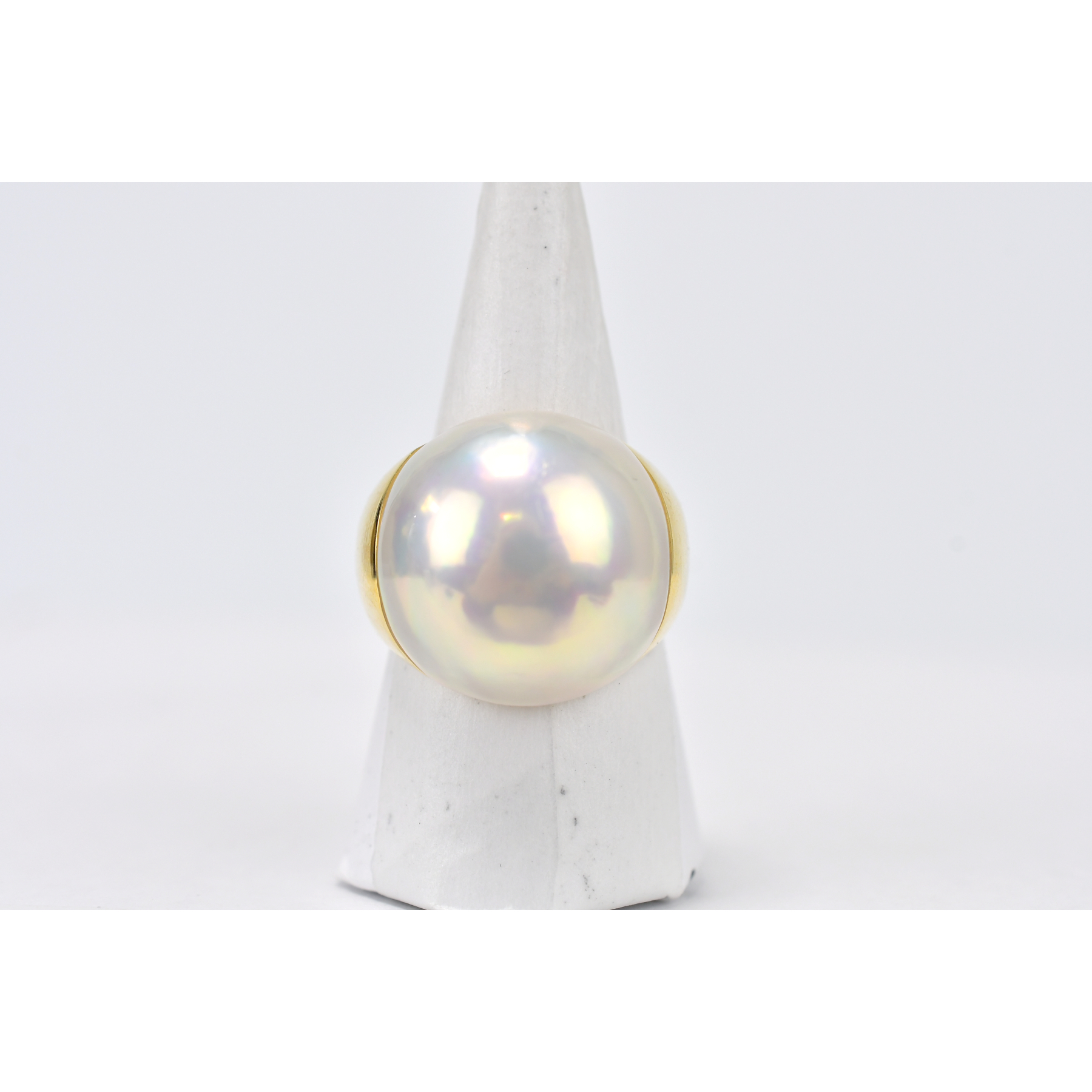 タサキ リキッドスカルプチャー マベパールリング 750 16号 Bランク