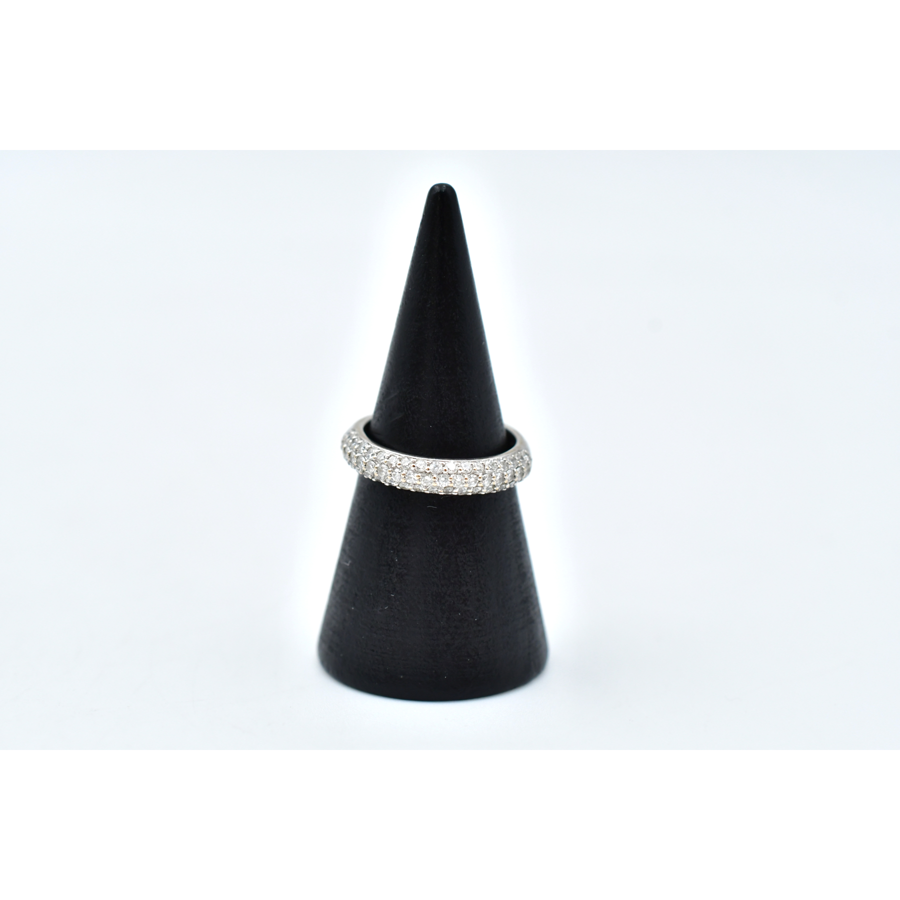 ポンテヴェキオ K18WG ダイヤリング 0.5ct Bランク