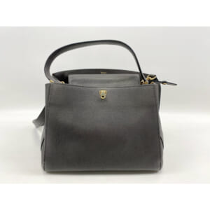 ヴァレクストラ スモールブレラ 2WAYハンドバッグ グレー レザー 買取実績【買取日：2025年7月26日】