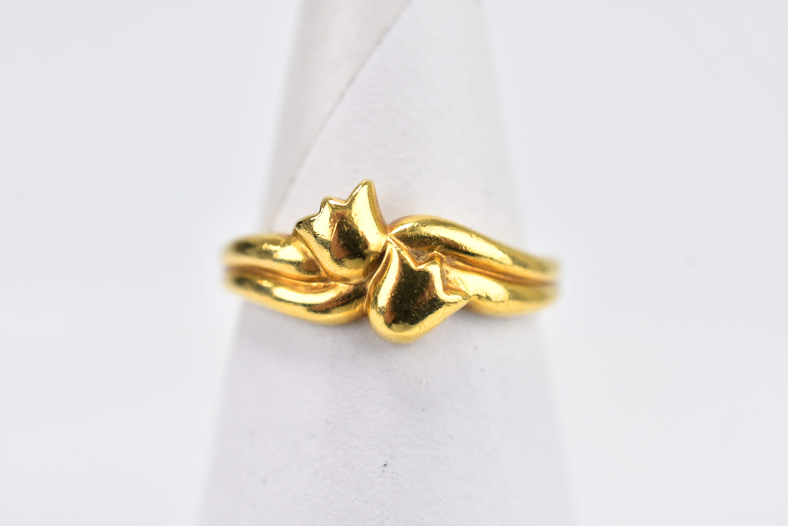 ⭐︎【買取店】K18ゴールド 花　フラワー ダイヤリング 11号 D0.5ct 楽天市場】K18 シトリン ダイヤモンド フラワー リング 指輪 花