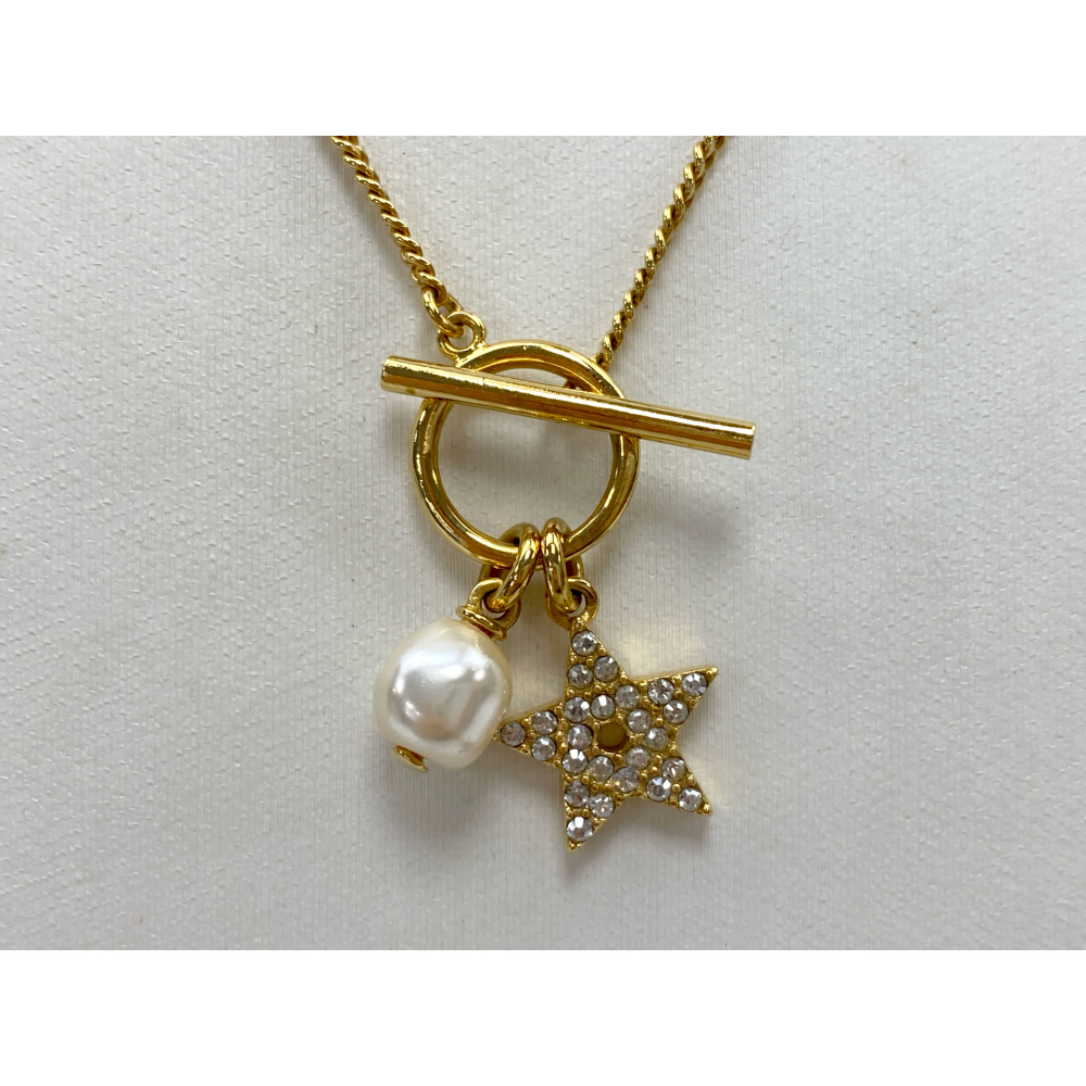 DiorネックレスGDモチーフ