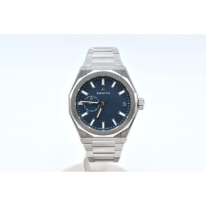 ゼニス デファイ スカイライン 青文字盤 SS/AT 買取実績【買取日：2025年7月29日】