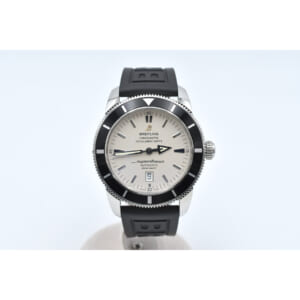 ブライトリング スーパーオーシャン ヘリテージ46 アイボリー文字盤 SS×ラバー/AT A17320 買取実績【買取日：2025年8月17日】