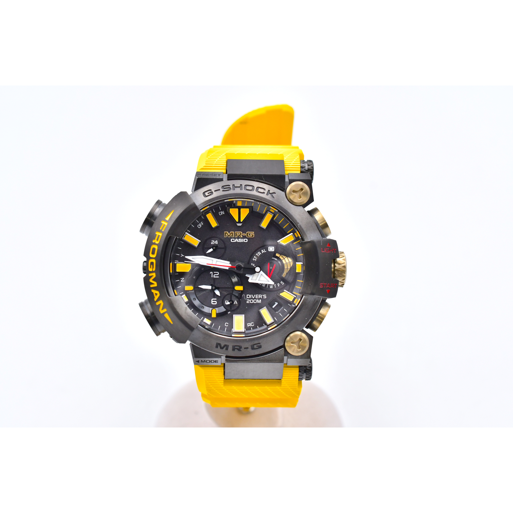 カシオ Gショック MR-G フロッグマン 黒文字盤 Ti×ラバー/QZ Aランク