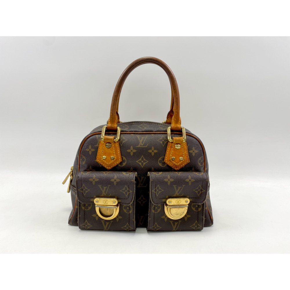 LOUIS VUITTON マンハッタンPM モノグラム M40026 Louis Vuitton Manhattan PM M40026 Monogram Canvas Handbag