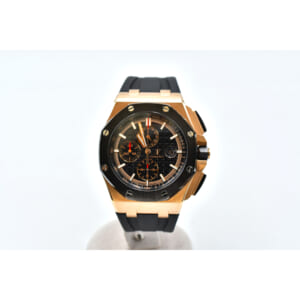 オーデマ ピゲ ロイヤルオーク オフショア 黒文字盤 PG×ラバー/AT 26401RO.OO.A002CA.02 買取実績【買取日：2025年8月18日】