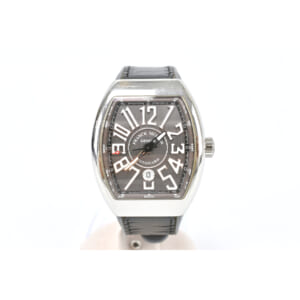 フランク ミュラー ヴァンガード 黒文字盤 SS×革ベルト/AT V45SCDTACTT 買取実績【買取日：2025年8月20日】