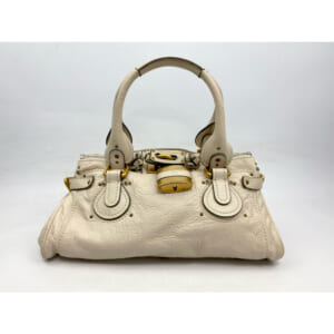 クロエ パディントン ハンドバッグ アイボリー レザー 買取実績【買取日：2025年8月1日】