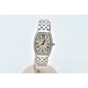 フランク ミュラー トノウ カーベックス ダイヤベゼル シルバー文字盤 SS/QZ 買取実績【買取日：2025年7月29日】