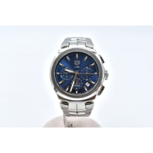 タグホイヤー リンク クロノグラフ ブルー文字盤 SS/AT CBC2112.BA0603 買取実績【買取日：2025年8月18日】