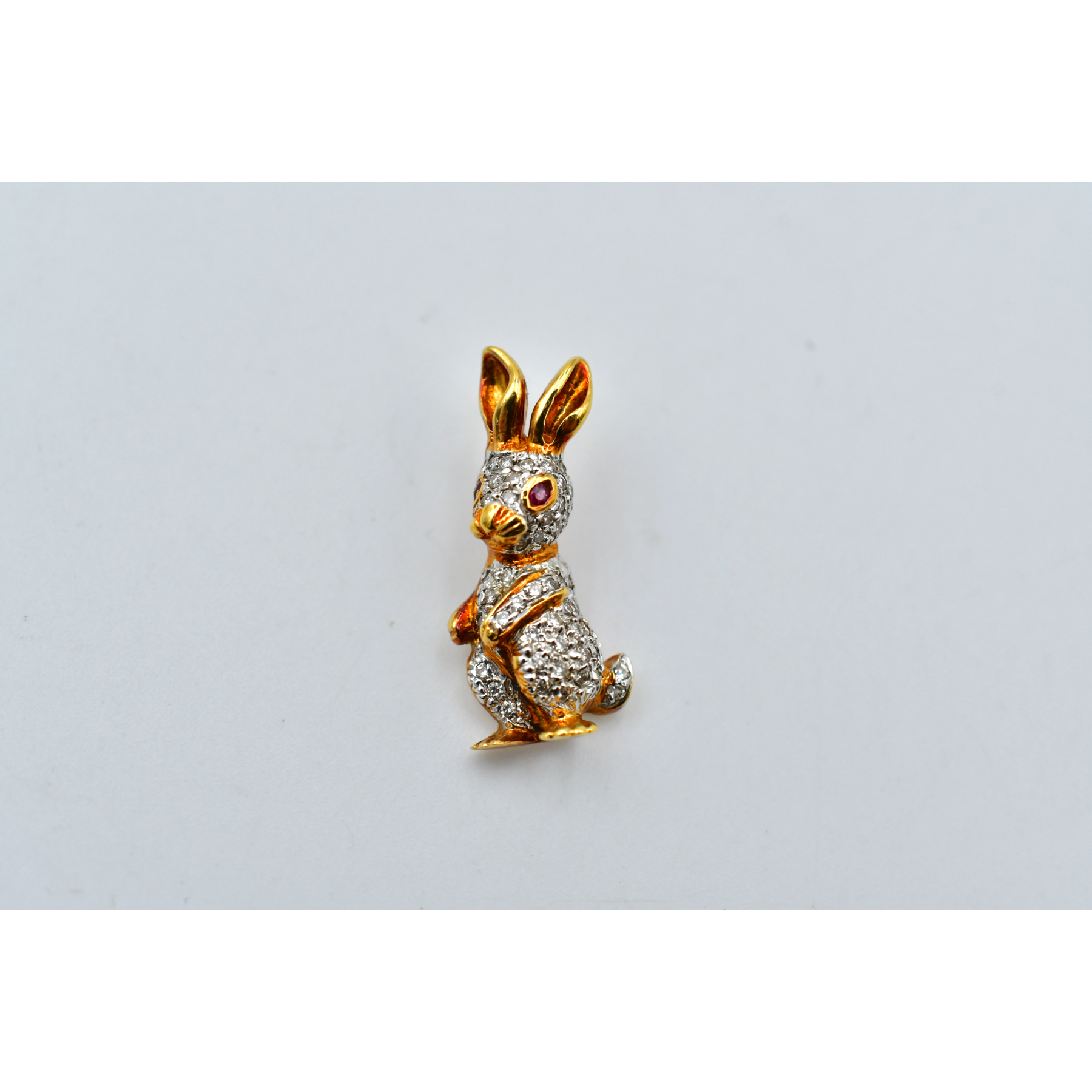 ポンテヴェキオ ポンテヴェキオ ラビットモチーフ ダイヤペンダントトップ 18K Bランク